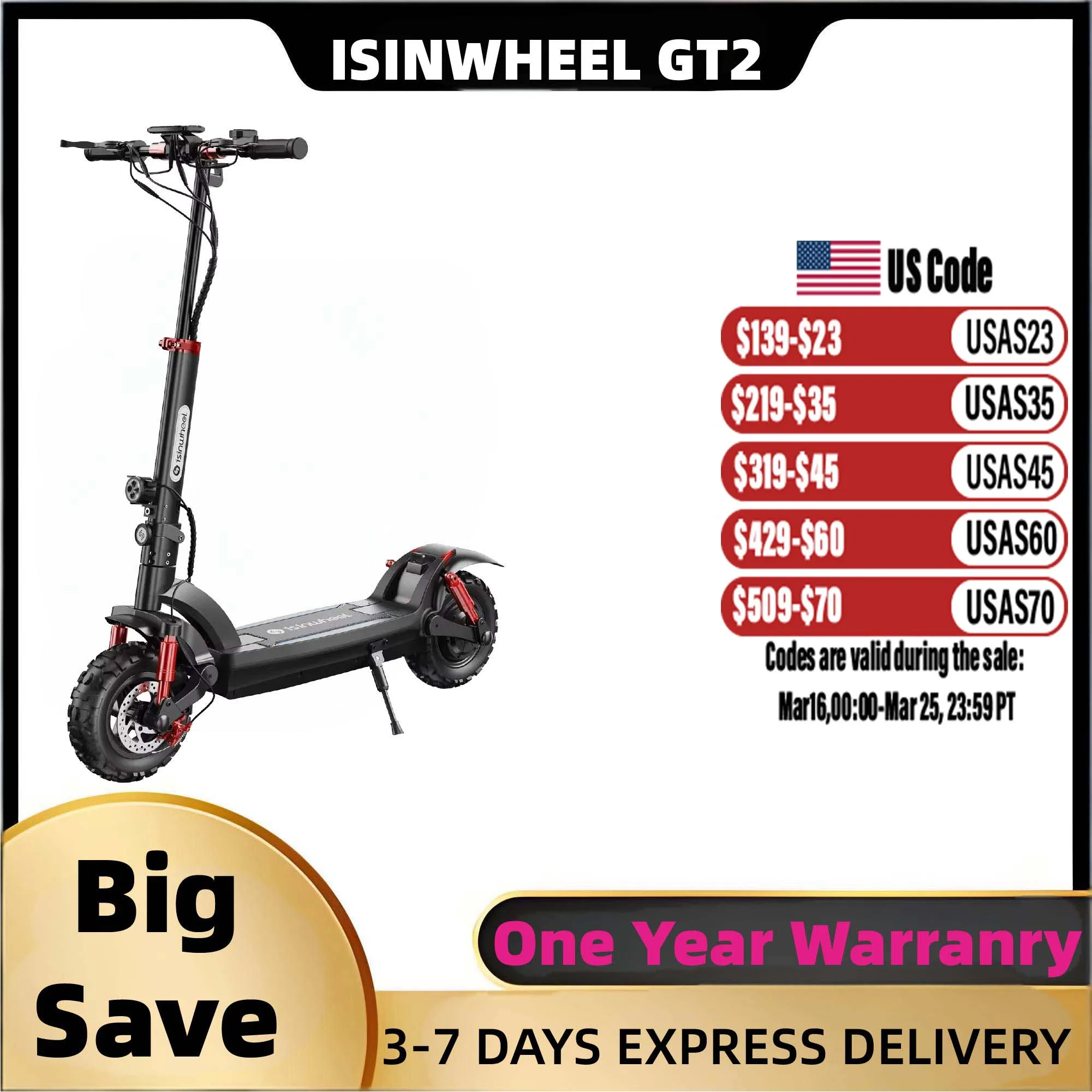 Isinwheel GT2 Adult…