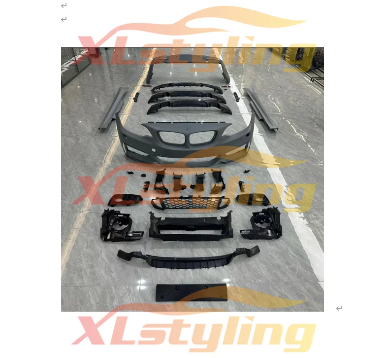 XLstyling Conversion Facelift Body Kit Для b mw F22 2 Series M-Tech M Sport Style 1:1 передний и задний бампер