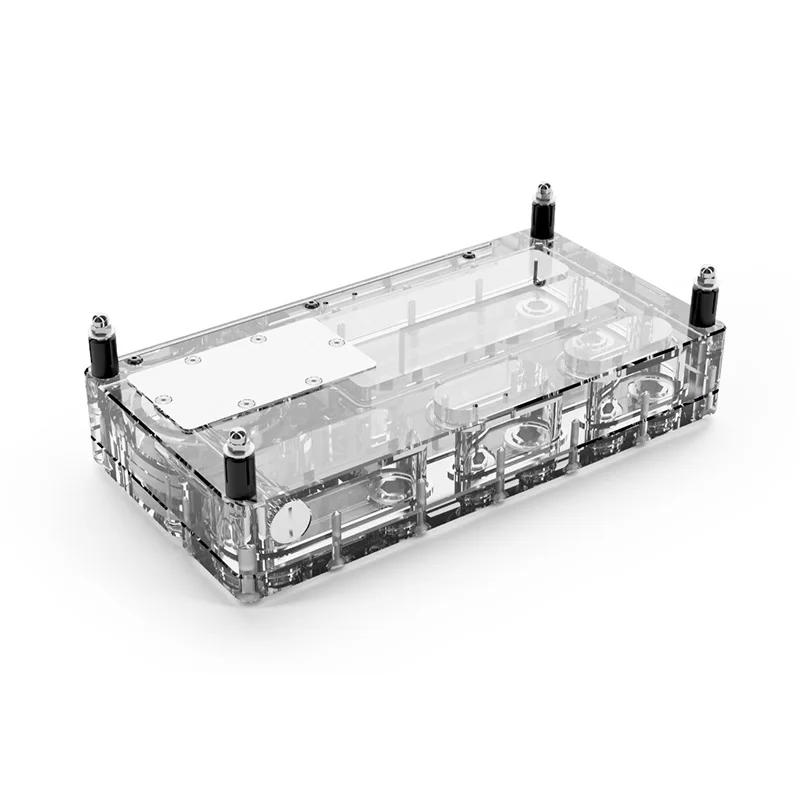 Alphacool Core Distro Plate 240 Left / Right ,aRGB Reservoir ,G1/4",Acrylic Can Be Mounted On The Radiator Or Panel