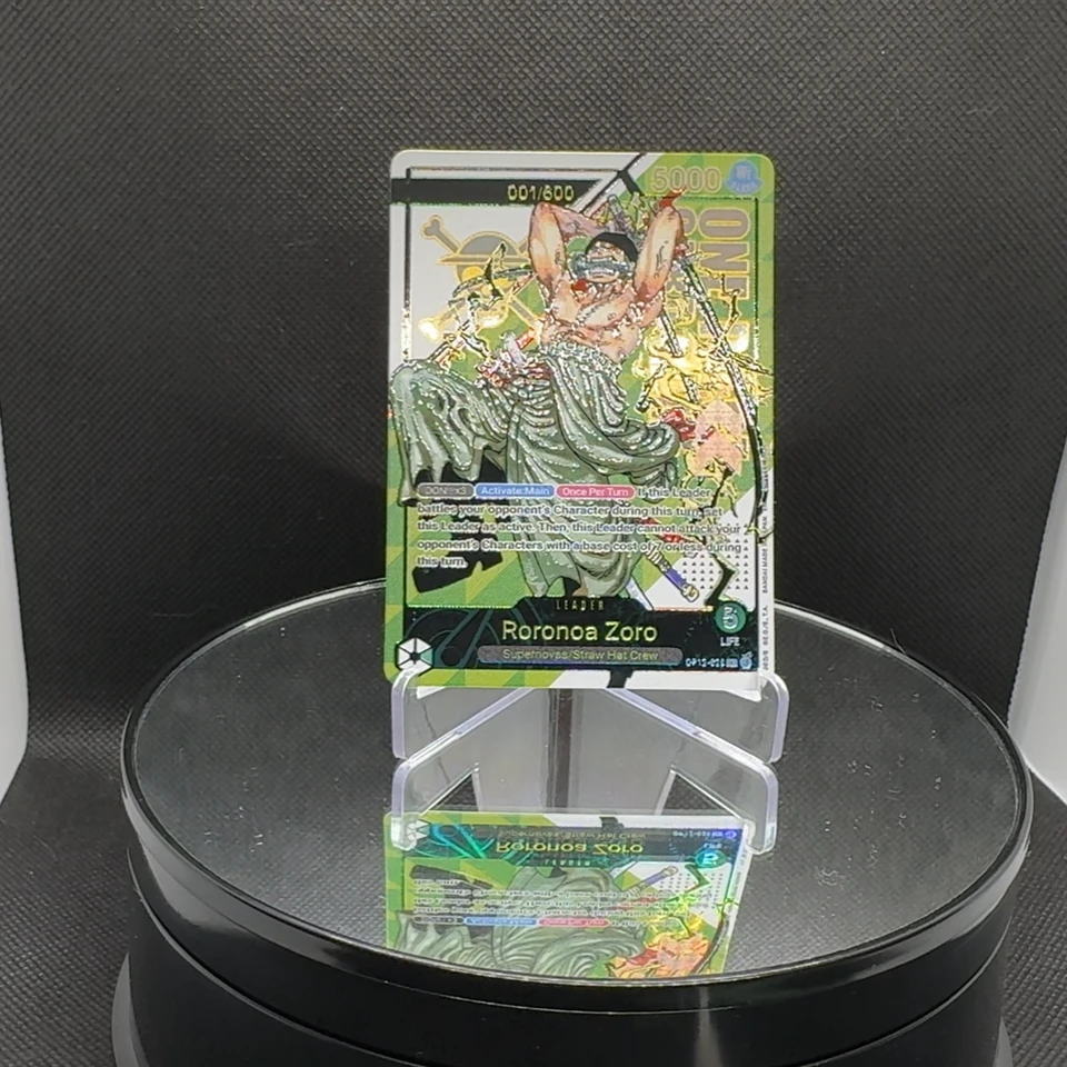 One Piece TCG English Leader card zoro prize OP12-020 green zoro card Foild Textured Card - AliExpress 26 One Piece TCG English Leader card zoro prize OP12-020 green zoro card Foild Textured Card - AliExpress 26
