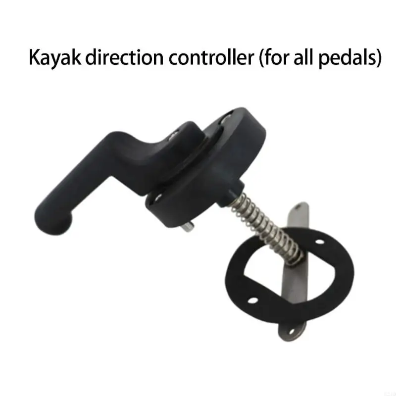 Paddle Craft Directional Control Hardware Set for Steering Repair, Polymer and Metal Handle Base Assembly with Spring Rod and
