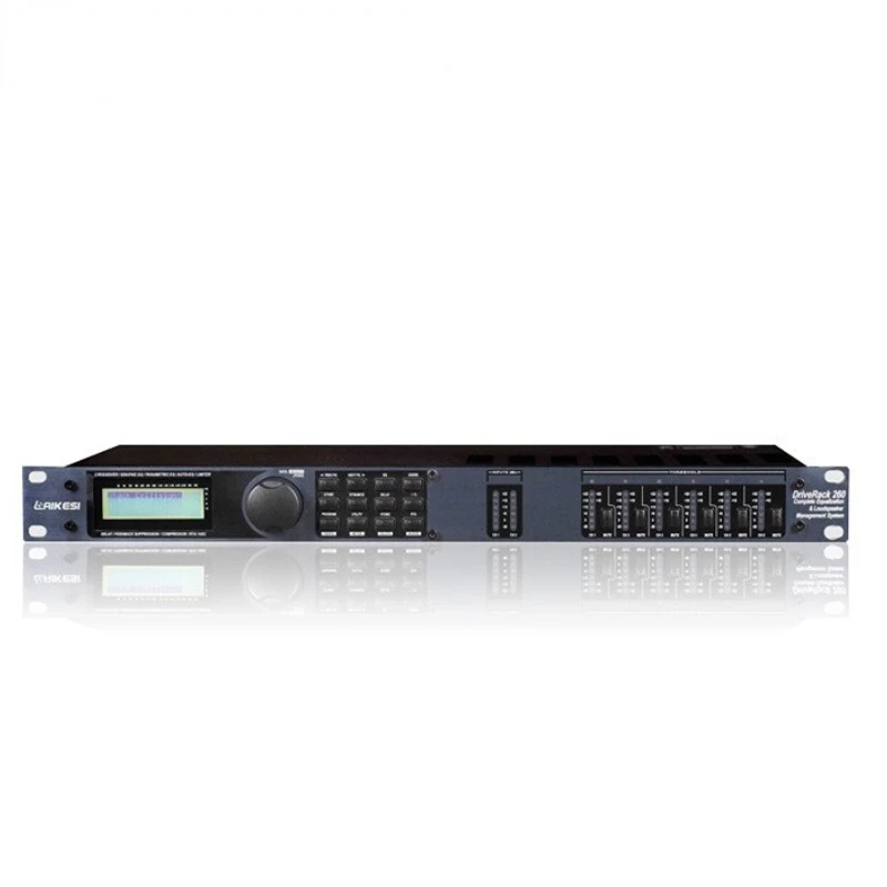 Procesador de audio digital DBX260 2 In/6 Out PA 260 con calidad estable