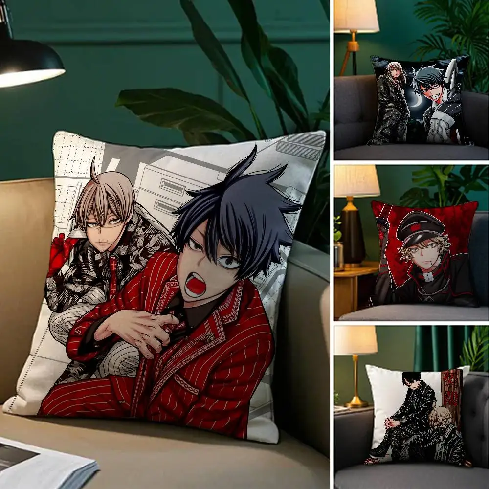 

Anime T-Tougen A-Anki Pillow Case Cozy Plush Pillow Cover Double Side Printed – Home Gift for Bedroom Decor