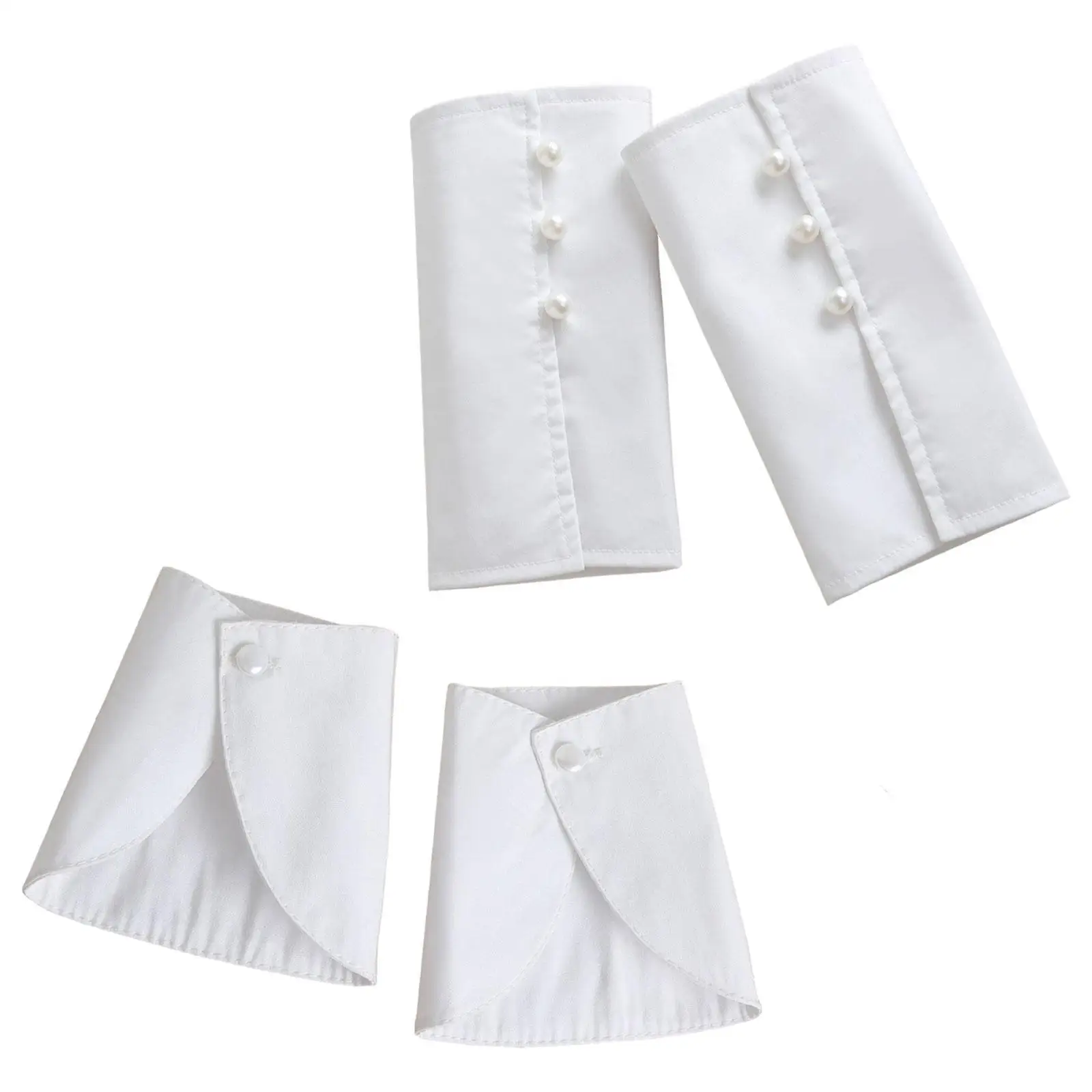 False Cuffs Comfortable Versatile Lightweight Buttons Costume Accessory Winter