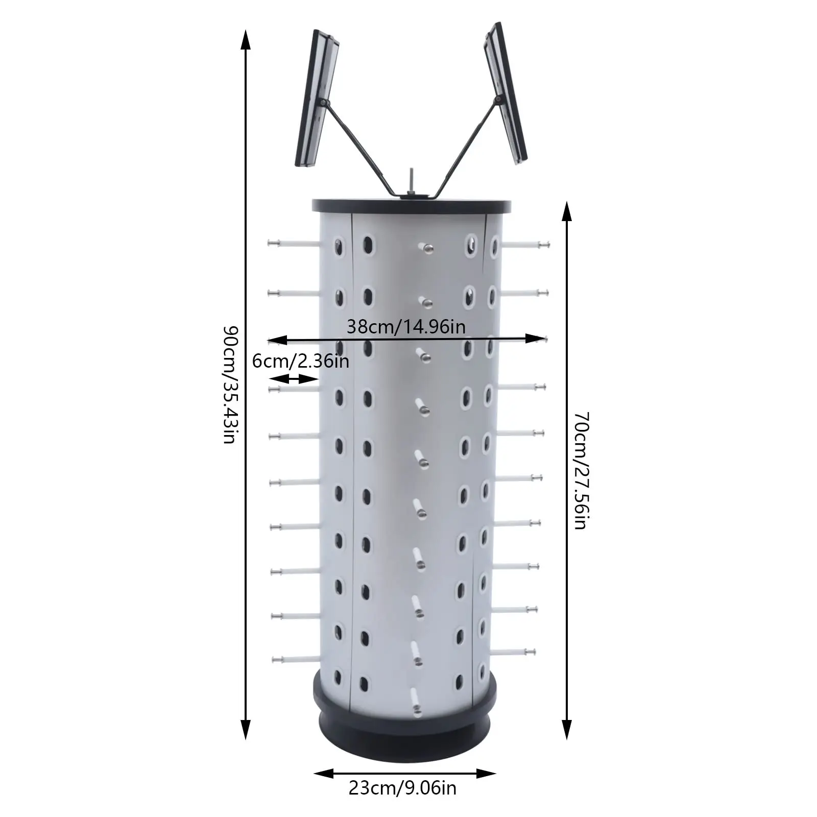 40 زوجًا من رف عرض النظارات الشمسية للبيع بالتجزئة، حامل حامل عرض النظارات الشمسية #3