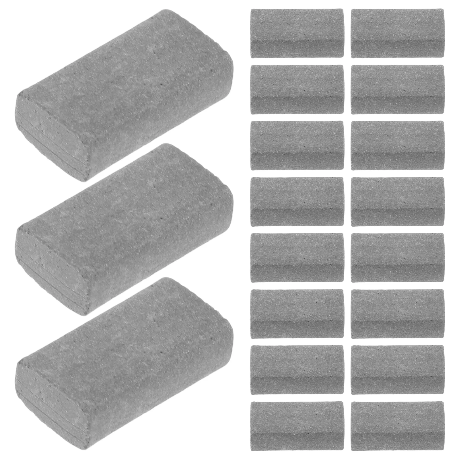 

50 Pcs Landscape Brick Bricks House Clay Miniatures Dollhouse Accessories Ornaments