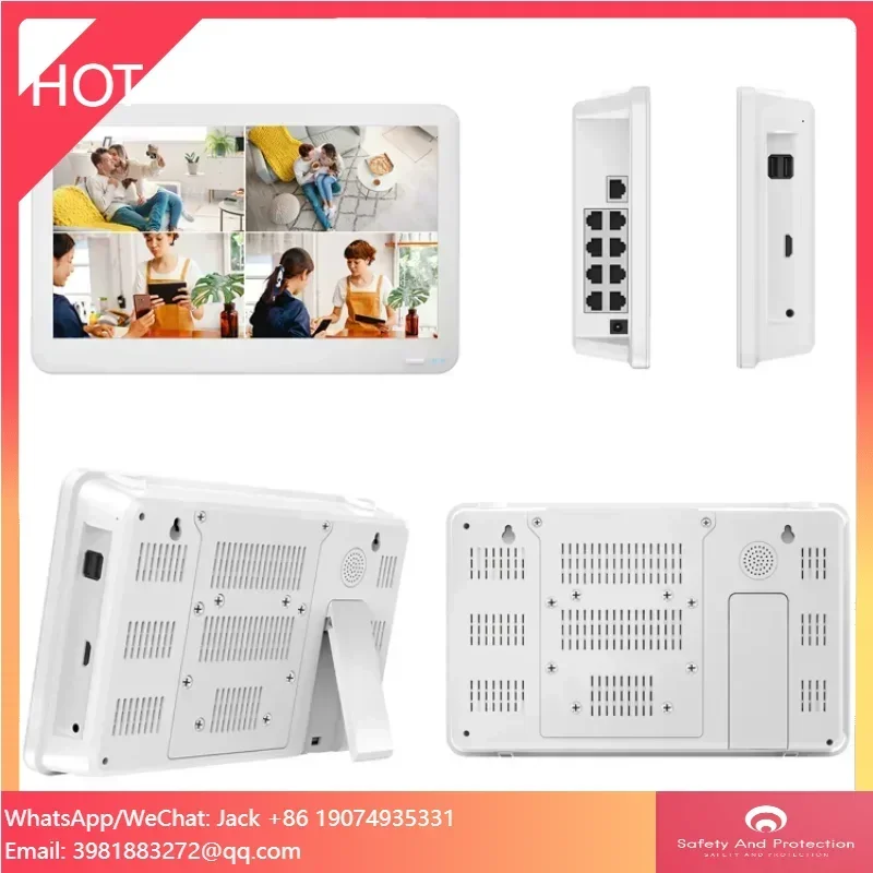 

Комплект видеонаблюдения 8CH 4K POE NVR с 11,6-дюймовым экраном, 8 камерами 8 МП для наружного использования, система безопасности 8CH