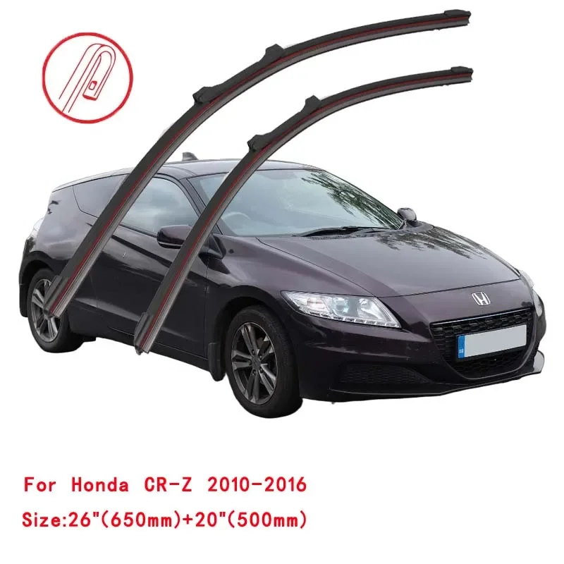 

For Honda CR-Z CR Z 2010-2016 Car Windshield Wiper Blade Front Windscreen Brushes Washer Accessories Cleaning Replacement Parts
