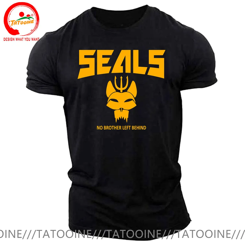 New Arrivals Naval Seals Bravo Team DEVGRU Special Forces Elite Soldiers Men T-Shirt Casual Organic Cotton Military Army TShirt