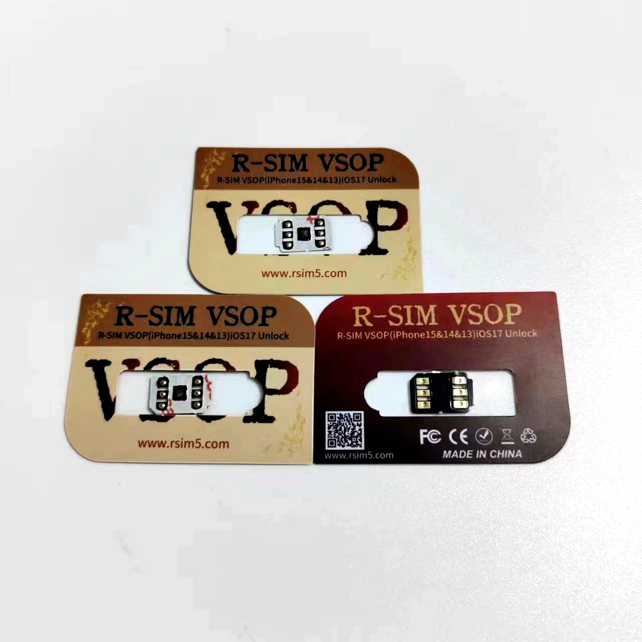 R-SIM VSOP with 3M sticker QPE ESIM for IP15 12 13 14 All