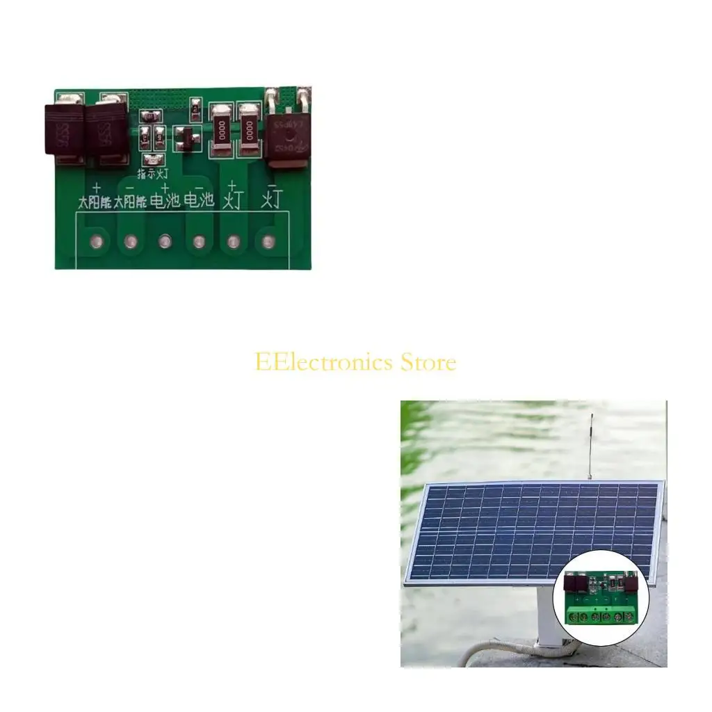 B03C Automatic Light Controller Circuit Board For Outdoor Photovoltaic Panel Energy Weatherproof Design Easy Installation