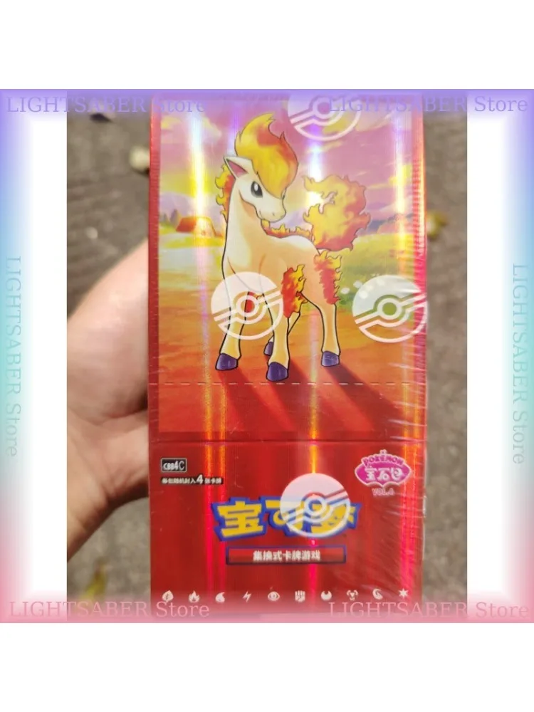 Neue Original PKM PTCG Scarlet&Violet Gem Pack VOL.4 Serie Vereinfachte Chinesische Version Pokemon Sammel-Booster-Kollektion Spielzeug