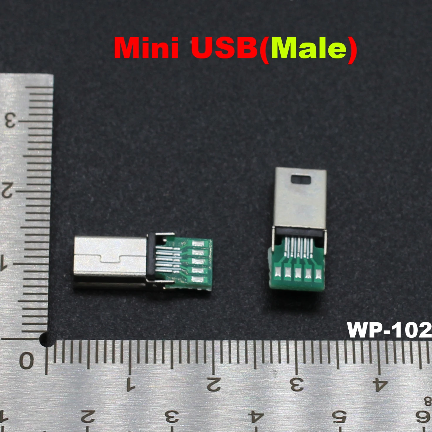 2 stücke 5 stücke 10 stücke Micro Mini USB Männlichen 10 Pin USB 10Pin PCB Anschluss Flach Stecker Adapter Für philips MP3 MP4 Buchse – Detail 2
