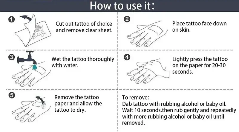 NEW 20Pcs/Set Cartoon Pokemon Temporary Tattoo Sticker Body Art Cute Tattoo Stickers Cosplay Party Toys for Kids Birthday Gifts