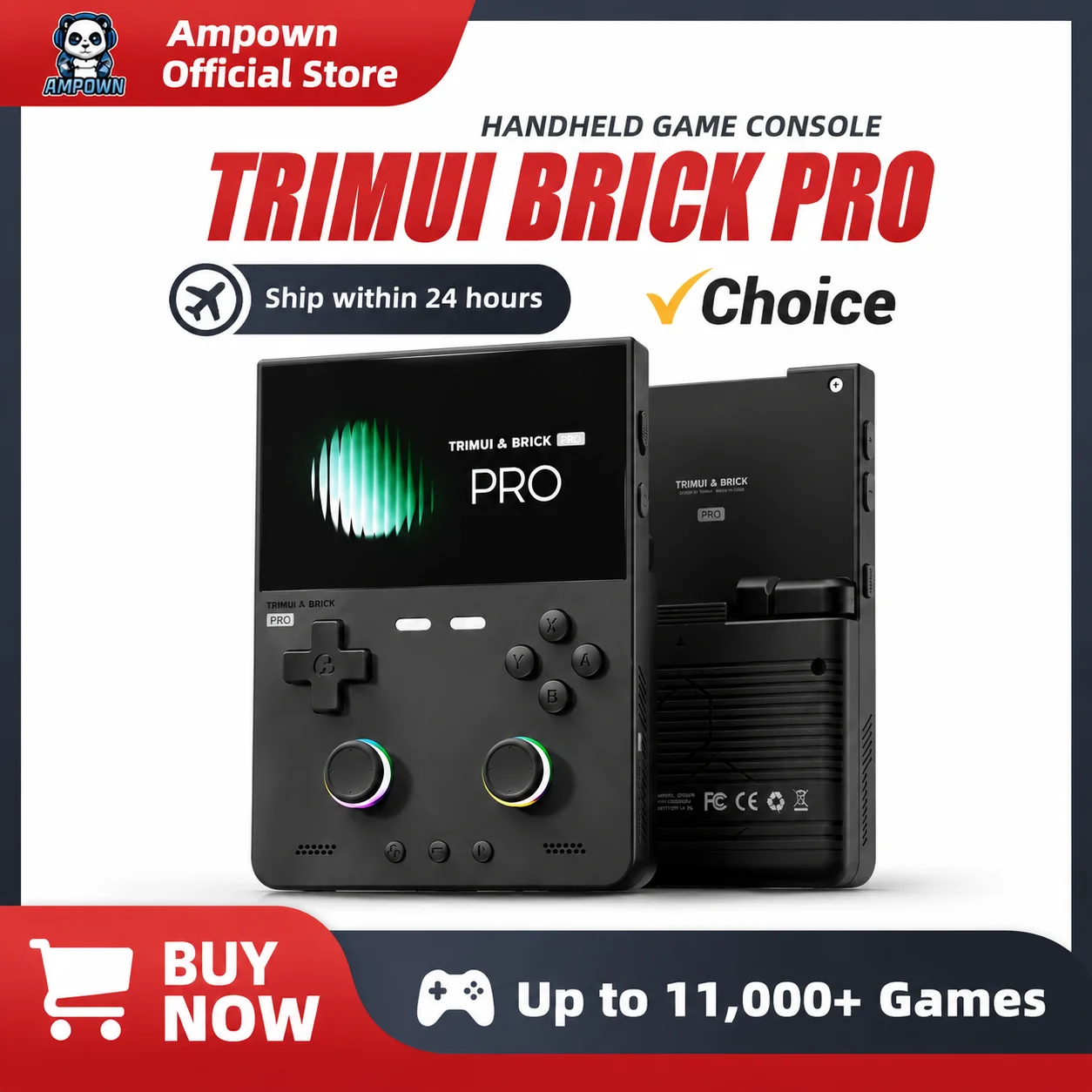 TRIMUIBRICK PRO Handheld Game Players
