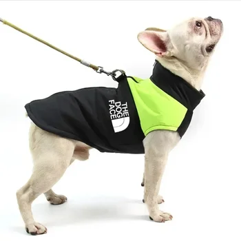Waterproof Padded Zipper Jacket for Dogs, Warm Dog Clothes, Pet Coat, Winter Vest, Small and Medium Dogs, The Dog Face Outfit 6