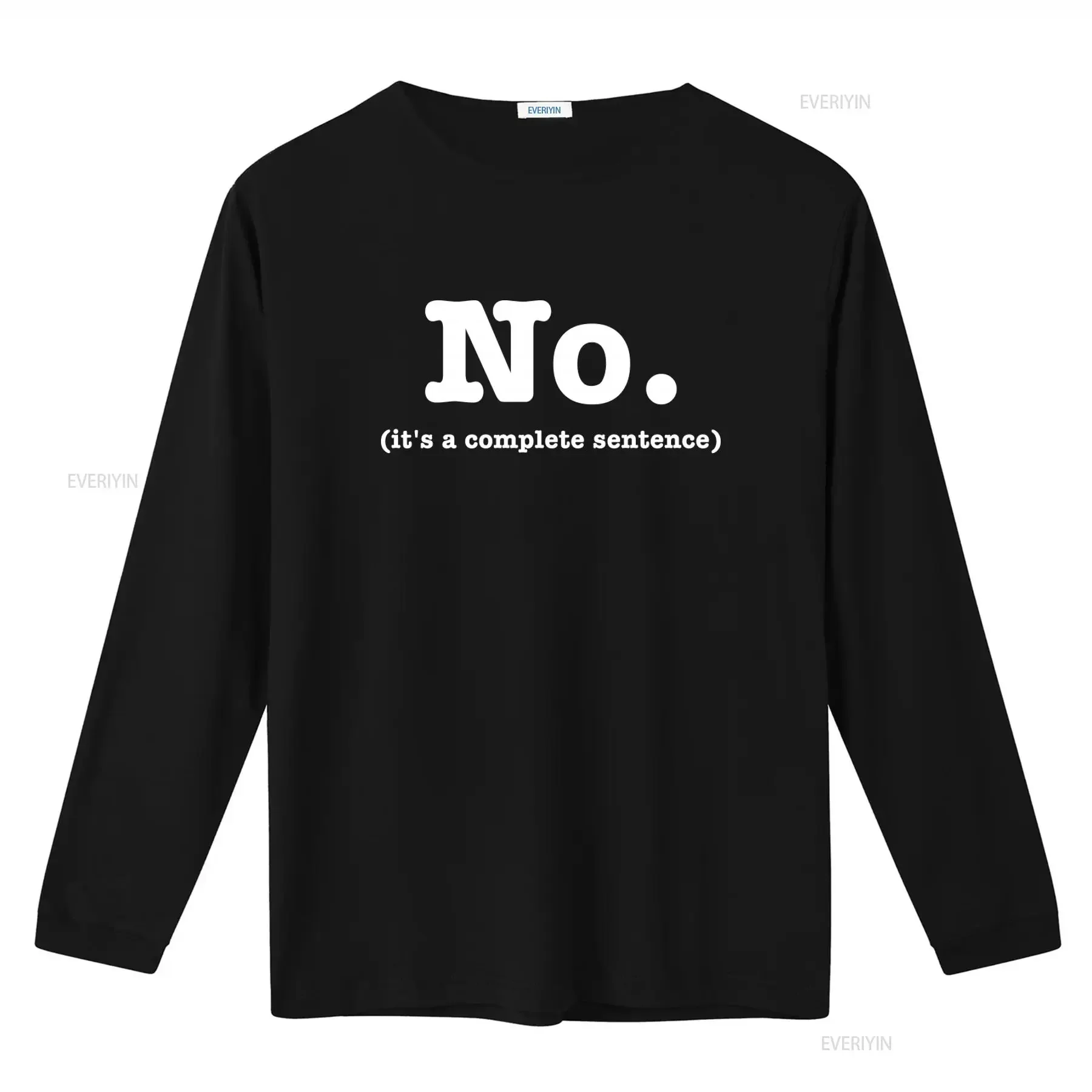 Feminist Women's Empowerment T Shirt No It's a Complete Sentence Set Boundaries Exert Your Rights vintage Washed Comfortable