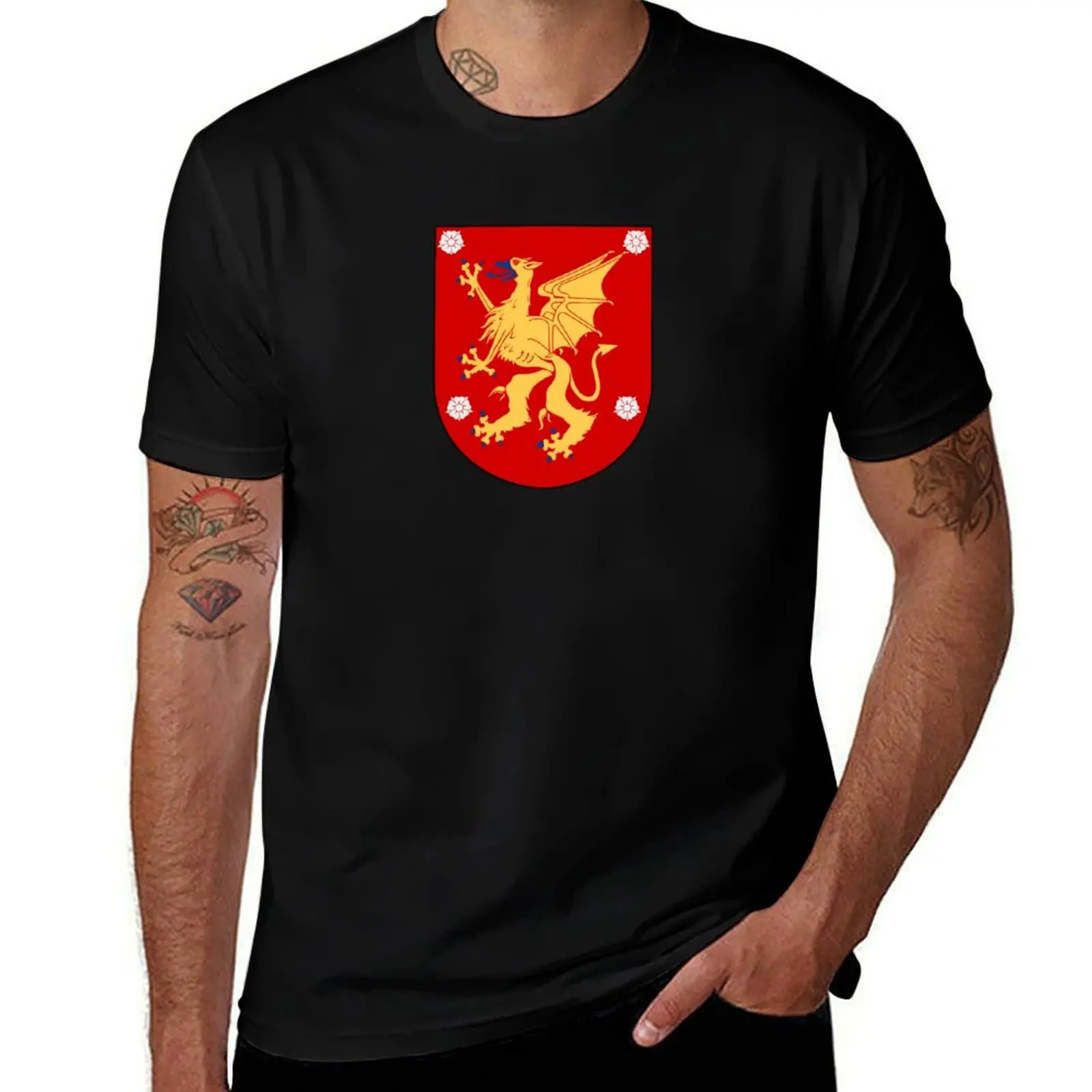 ?sterg?tland coat of arms, Sweden T-Shirt graphic t shirts street wear custom shirt designer t shirt men