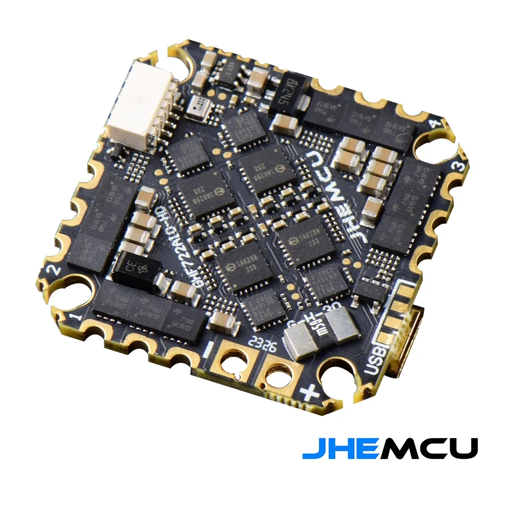 NEW JHEMCU GHF722AIO-HD 40A AIO Flight Control ESC All-in-One 2-6S  For FPV Freestyle CinewhoopFPV Racing Traversing Machine