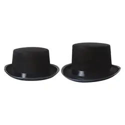 Adult Top Hat Victorian Magician Fancy Dress Accessory Costume Part Hat for Costume Parties Halloween Stage Performances