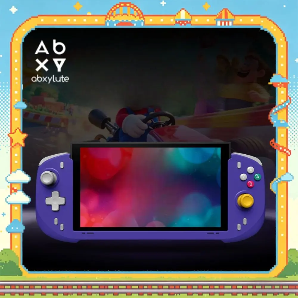 Abxylute N6 デッキスタイルコントローラー Switch 2用 ホール効果ジョイスティック ネイティブGL/GRボタン ネイティブHD振動 プロハンドル NS2対応