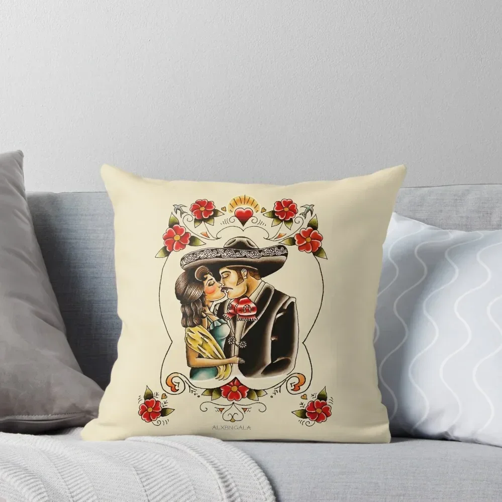 

Mexican Couple Throw Pillow Cushions For Children Cushion Cover Set Decorative Sofa Cushions Marble Cushion Cover pillow