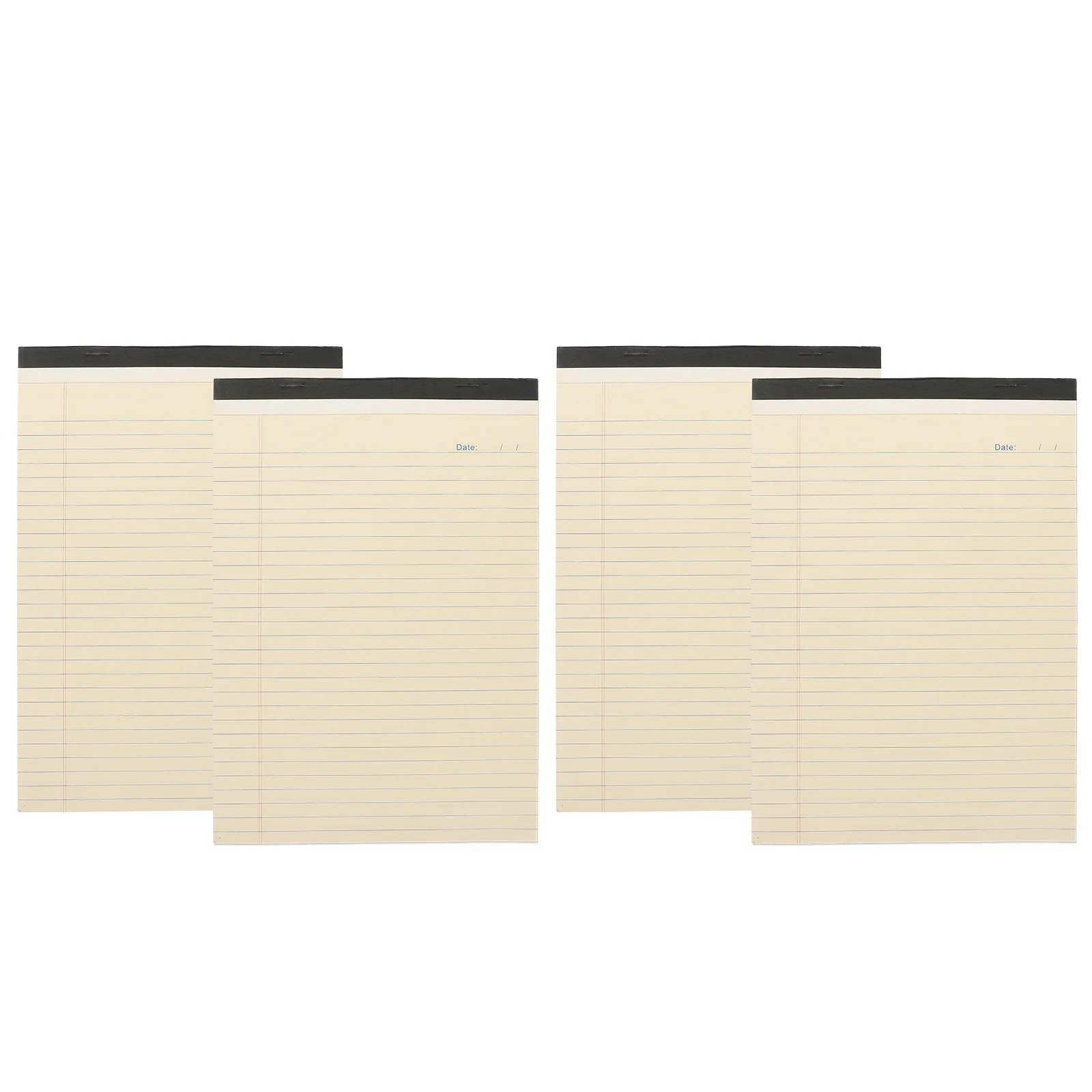 

4Pcs Tear Off A4 Notepad Lined Paper Undated Note Pads Portable Planner Memo Pad Office School Supplies Notepad
