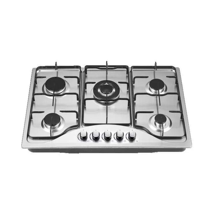 5 バーナーガスストーブ LPG/Ng キッチン調理器 5 鋳鉄バーナーガスストーブ