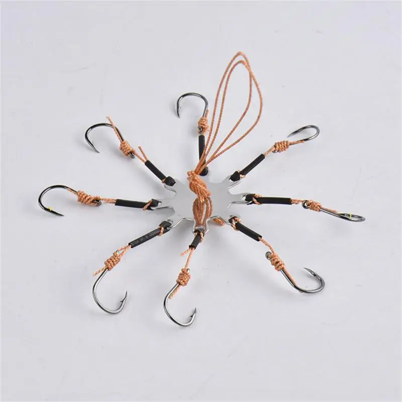 1~4PCS Fish Hooks Fittings Of A Machine High-carbon Steel Ishini Hook Carp Hook Marine Accessories Fishing Tackle