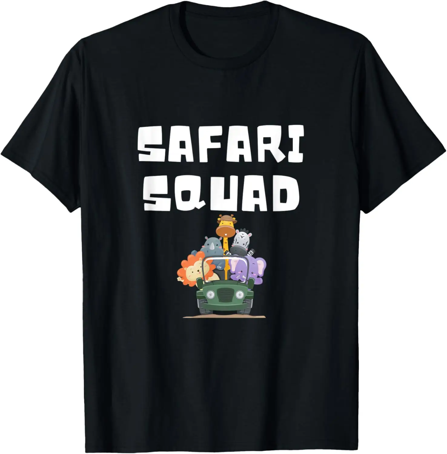 Safari Staff African Savannah Travel Vacation Tour Guide T-Shirt