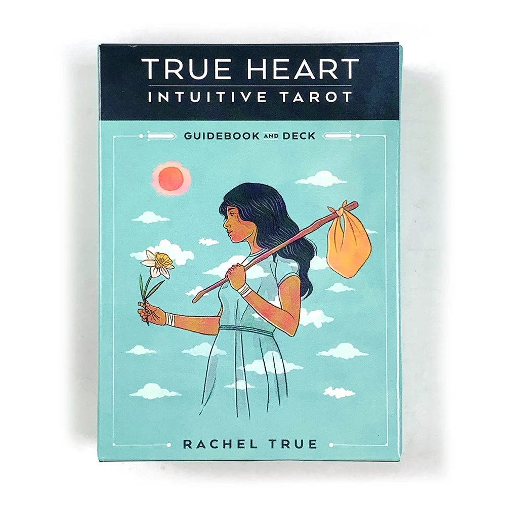 

Карты Таро 10,2*7,4 см, 78 карт, настольная игра Таро True Heart Intuitive Party, идеально подходит для медитации и духовных практик для женщин.