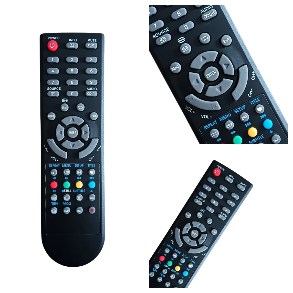 

Пульт дистанционного управления, совместимый с OKI B22E-LED1i B24E-LED1 C40IB-FHTUV OKI L24IB-FHTUV B19E-LED1I OKI B22E-LED1i 810300002 для смарт-телевизоров.