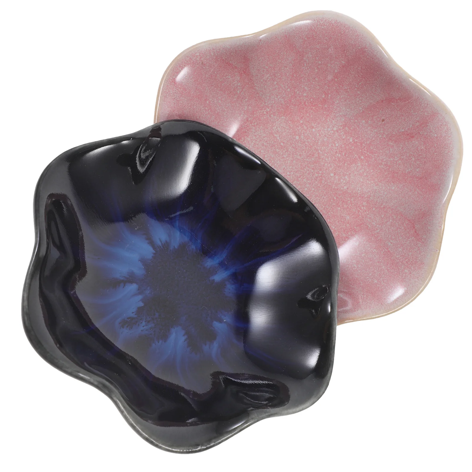 

2 Pcs Ceramic Seasoning Dish Condiment Bowls Sauce Container Kitchen Dishes Serving