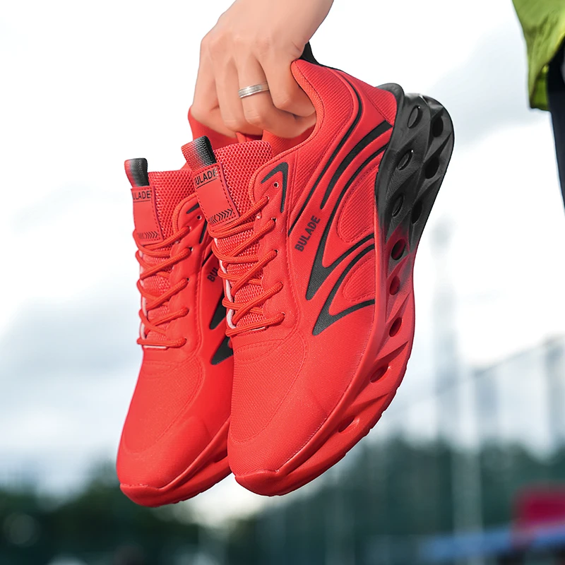 

YRZL Training Shoes Men Anti Slip Workout Sneakers Lightweight Slip on Walking Shoes Comfortable Athletic Shoes for Men Outdoor