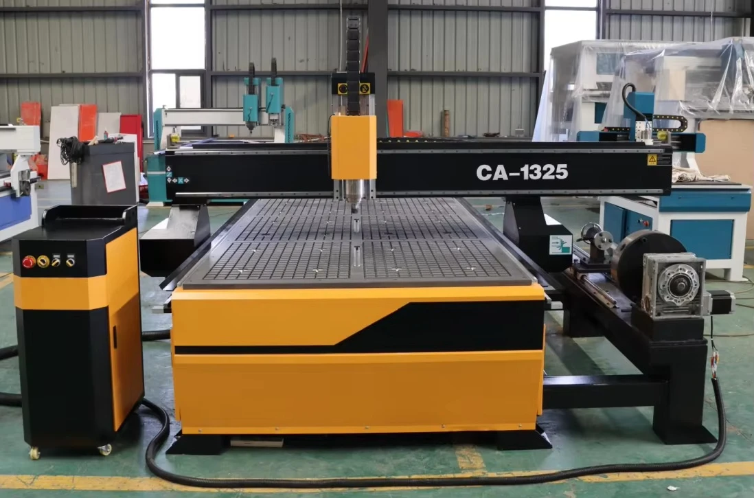 4 Axis CNC Router Metal Cutting Machine 3D Wood Carving CNC Router With CE Certificate