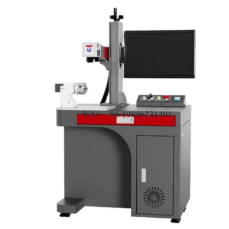 Wmwmnu for Bingyan Portable Fiber Marker 2.5D 3D 20w 30w Max Raycus JPT EZCad3.0 Desktop Fiber Marking