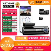 AZDOME M300S 4K Dash Cam Front and Rear, 5.8G WiFi GPS Dash Camera for Cars, Free 64GB SD Card, Voice Control, WDR Night Vision