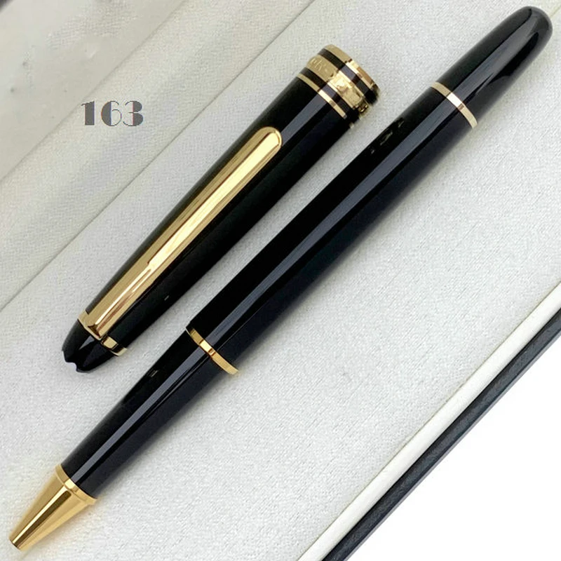 Stylos à bille de luxe MB Monte Resin Meisterstuck, stylo plume Roller, 149 stylos plume, fenêtre de vue, haute qualité, 163