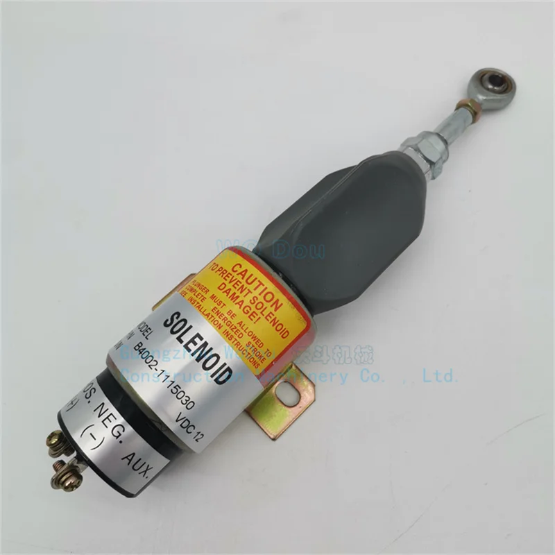 12V fuel stop solenoid B4002-1115030 for EbPC60-7 PCs 120-7 PCs 200-7