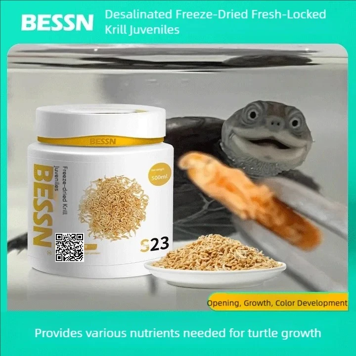 

Freeze-dried Krill Juvenile Shrimp Dried Turtle Food High Protein Feed Juvenile Turtle Opening Food General Feed Turtle Food