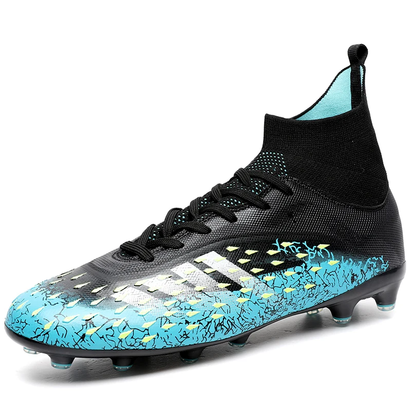 Men's Football Boots AG/TF Soccer Cleats Top Quality Non Slip Breathable Training Grass Indoor Sneaker Futsal Man Football Shoes