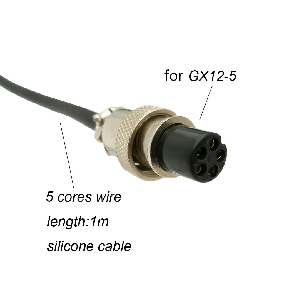 for Soldering Handle for C470 Station Designed for JBC Tips 500W 48V GX12-5 Connection Heat-Resistant ABS Plastic Green Black