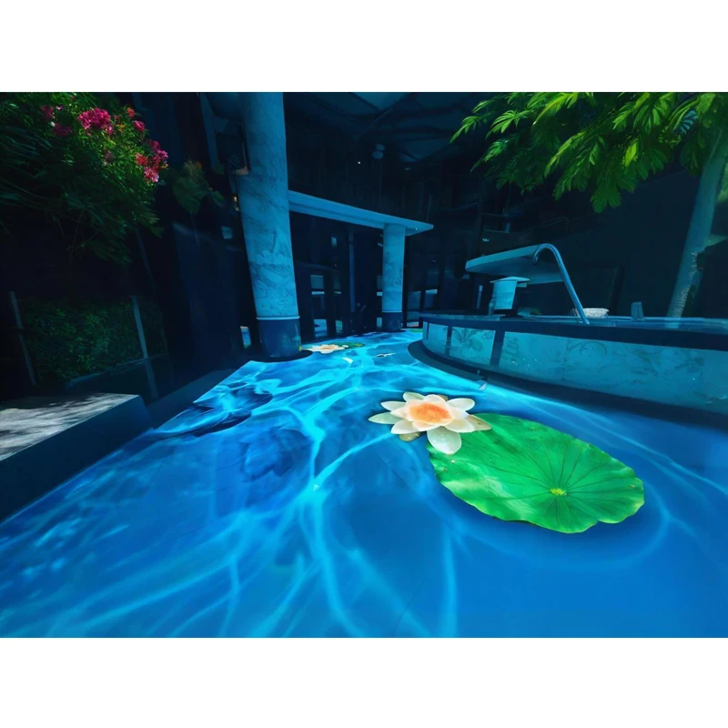 Radar Gravity Sensor Smart Display P3.91 P2.97 Immersive Interactive LED Floor Tile ScreenHigh Refresh RateHeavy-dutyFootTraffic