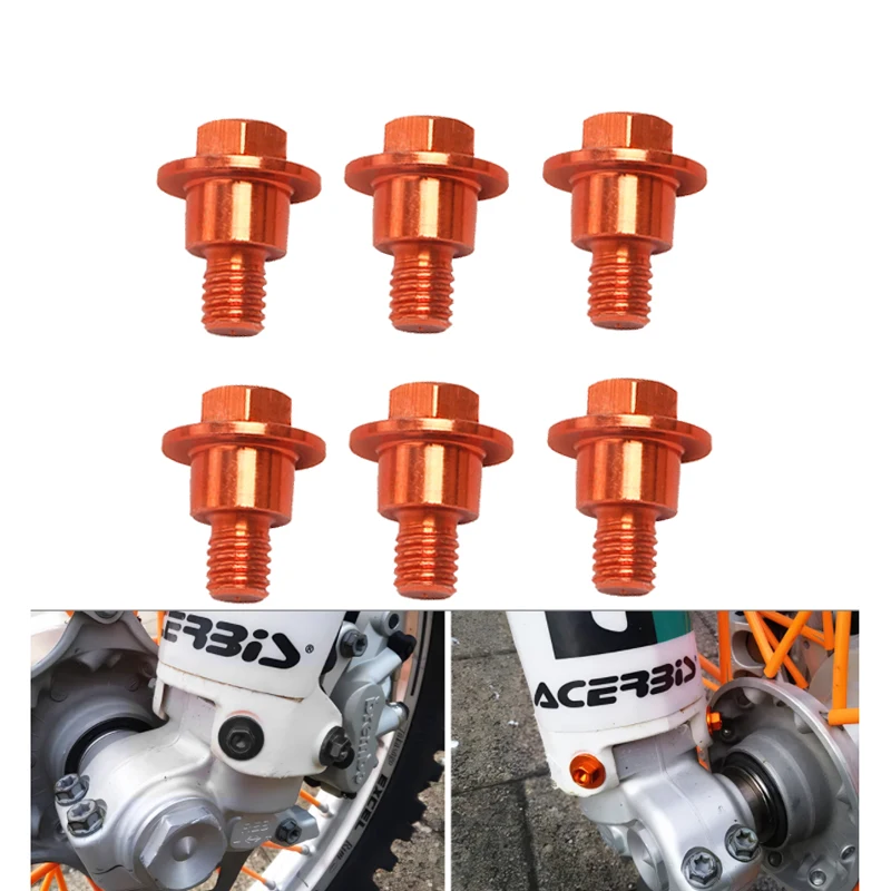 Motorcycle Screws Fork Guard Bolt For KTM FREERIDE SX SXF XC XCF EXC TRI EXCF XCW XCFW For Husqvarna TE FE TC FC TX FX FS Enduro