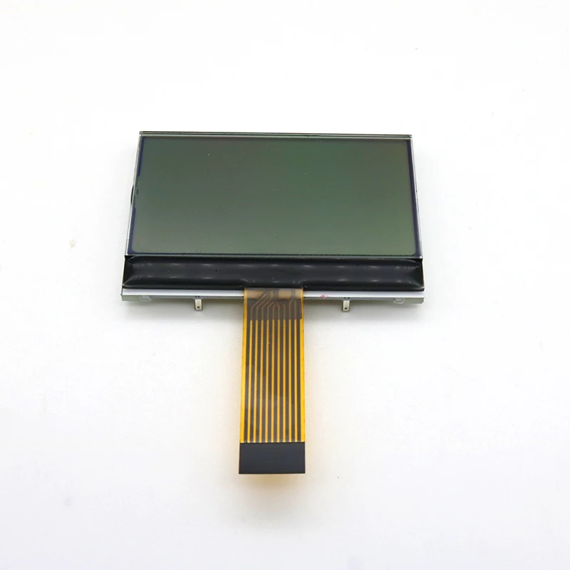 12864-469 COG Tampilan Layar LCD Modul LCD ST7567 Driver SPI Latar Belakang Putih Huruf Hitam 10pin Steker FPC 3.3V