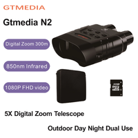 GTMedia N2 1080P WiFi Night Vision Binoculars Device 300m Infrared 5x Digital Telescope Goggles For Hunting Camping Video Record
