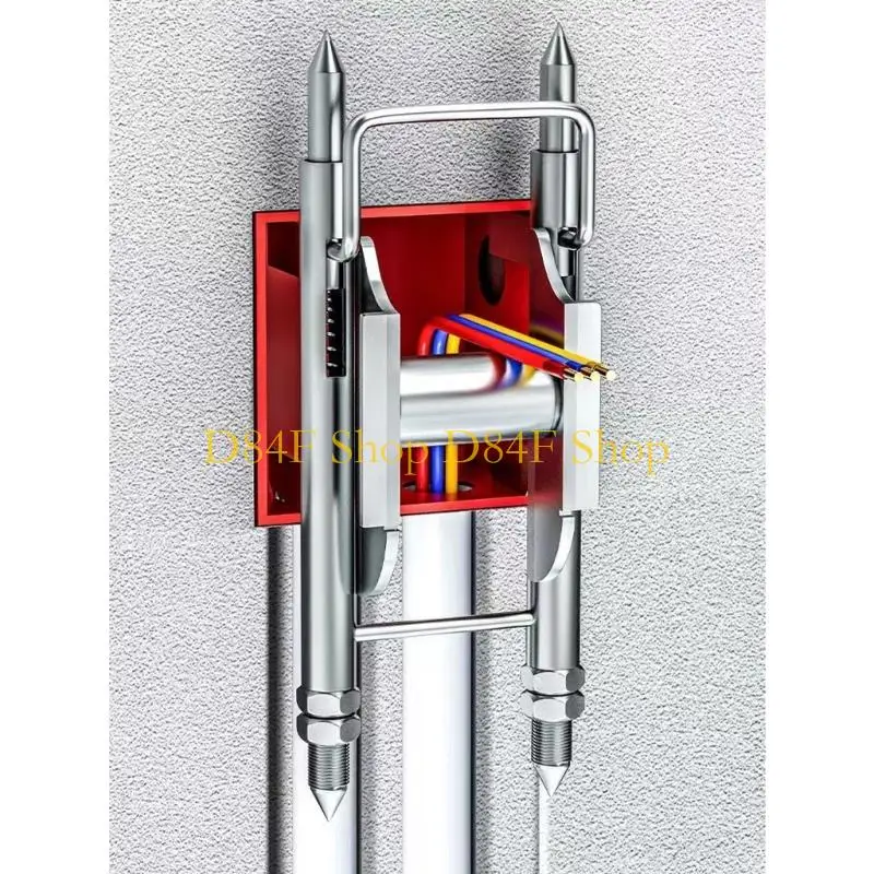 D84F Wire Threading Aid Threading Aids Cable Threading Aid Wire Boxes Pulling Aid Wire Twisting Tool for Junction Boxes