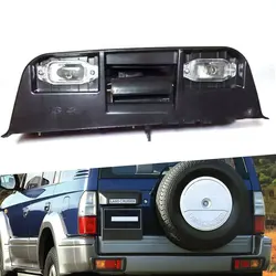 Car Tailgate Door Handle For Toyota Land Cruiser Prado LC95 3400 1996 1997 1998 1999-2002 Rear License Plate Lamp Assy Frame