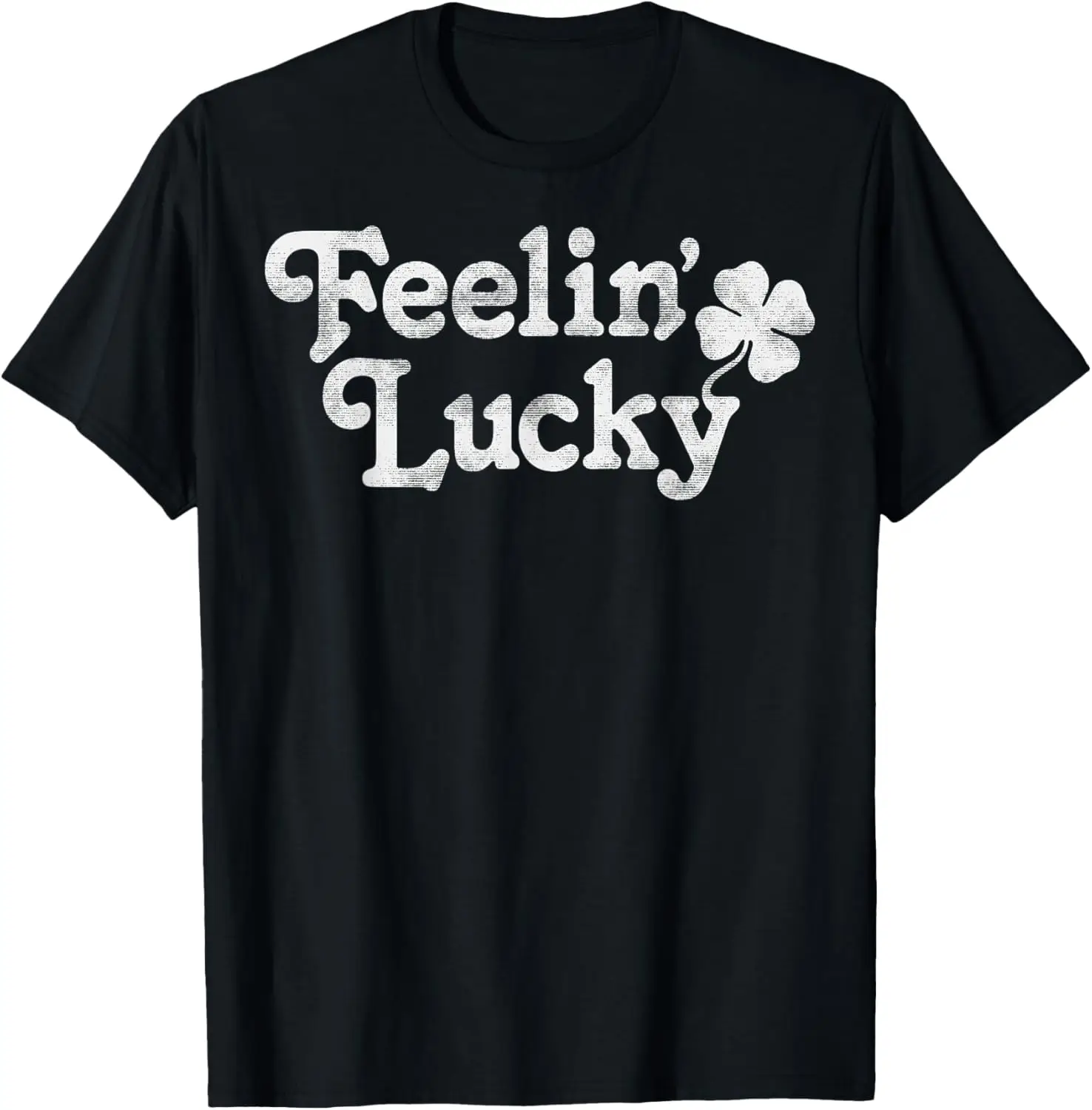 Camiseta da sorte Feelin' do Dia de São Patrício