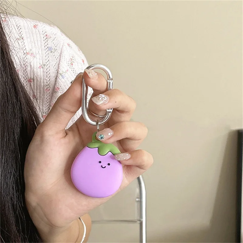 

Для Apple Airtag чехол, корейский милый мягкий Силиконовый ТПУ чехол-брелок для защиты от потери, защитный рукав, аксессуары
